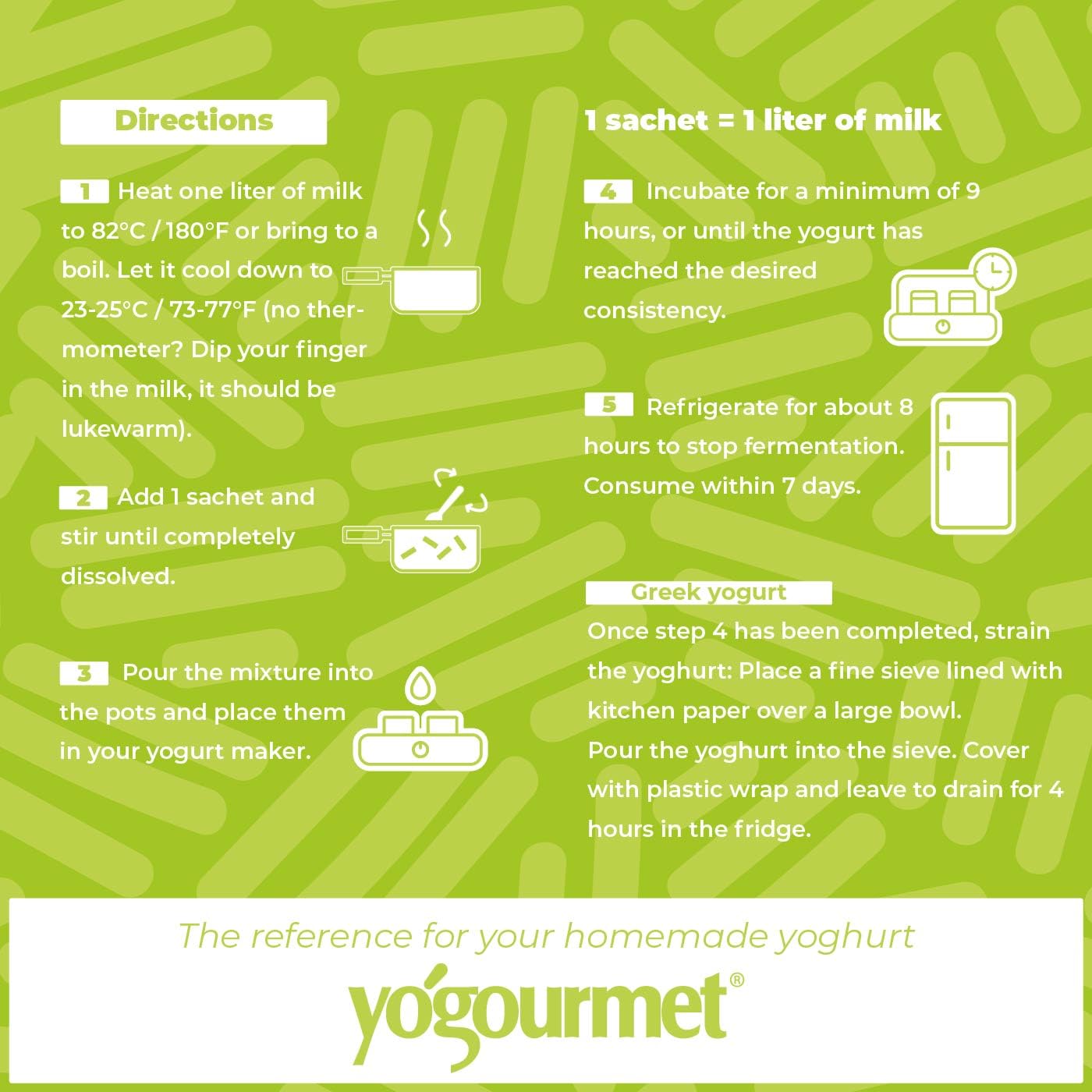 YOGOURMET Freeze-Dried Probiotic Yogurt Starter 1 oz (30 g)