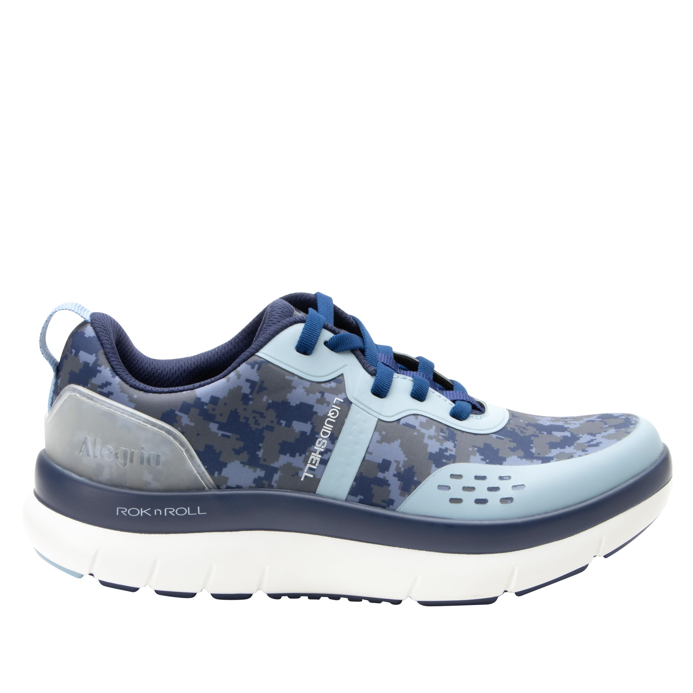 Alegria Eclips - Rok N - Roll Collection - Supporto energizzante per movimenti Senza Sforzo, Antiscivolo, con Supporto per Arco Plantare per Infermieri e Operatori Sanitari - Sneaker da Ginnastica