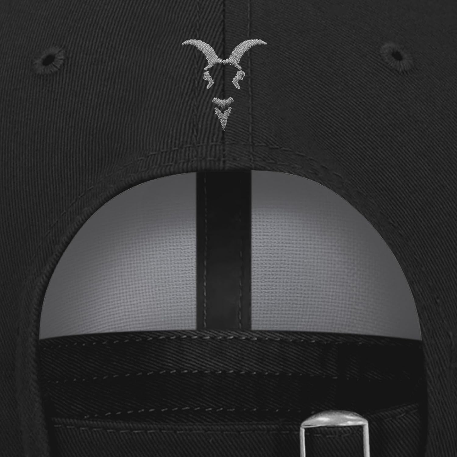 Icon Sports Compatible with Chivas De Guadalajara Official Soccer Cap - Black w/Faded Big Logo - Image 5