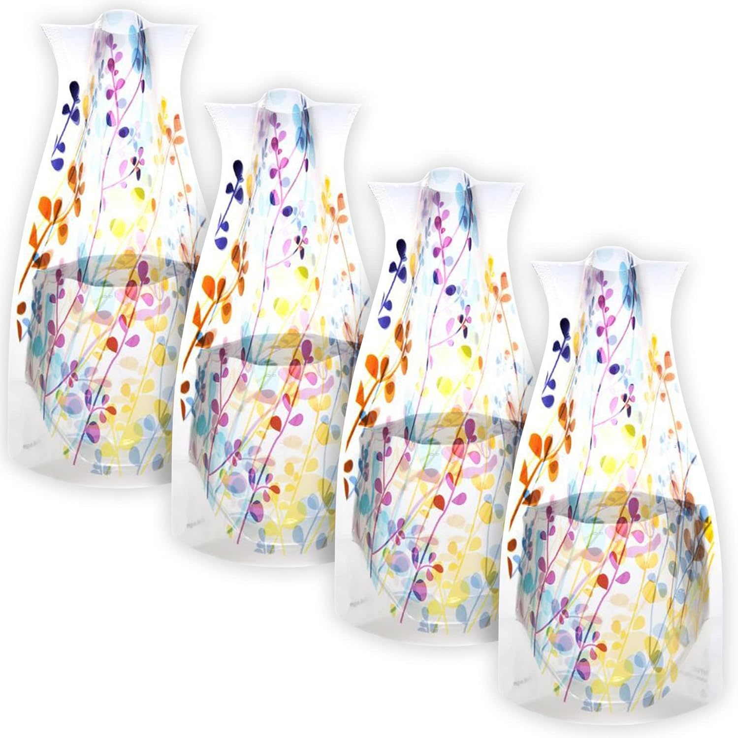 MODGY Expandable Flower Vase, Plastic Decorative Modern