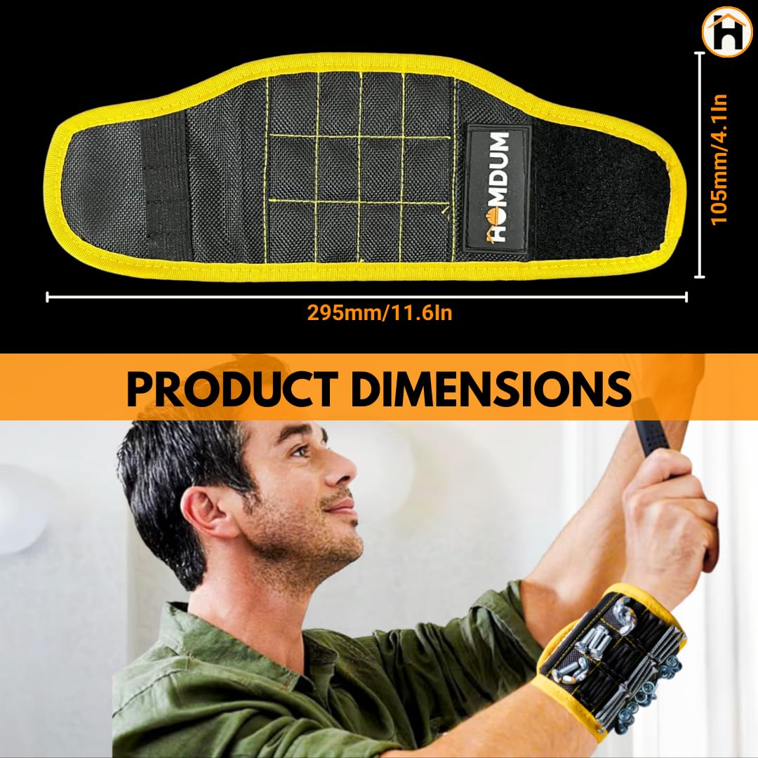 Magnetic Wrist Band - Hold Tools Hands-Free -3