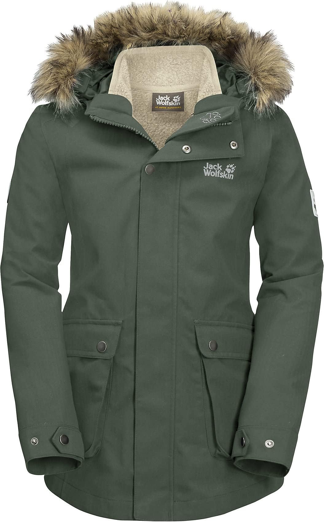Jack Wolfskin Mädchen G Elk Island 3in1 3-In-1 Hardshell Parka