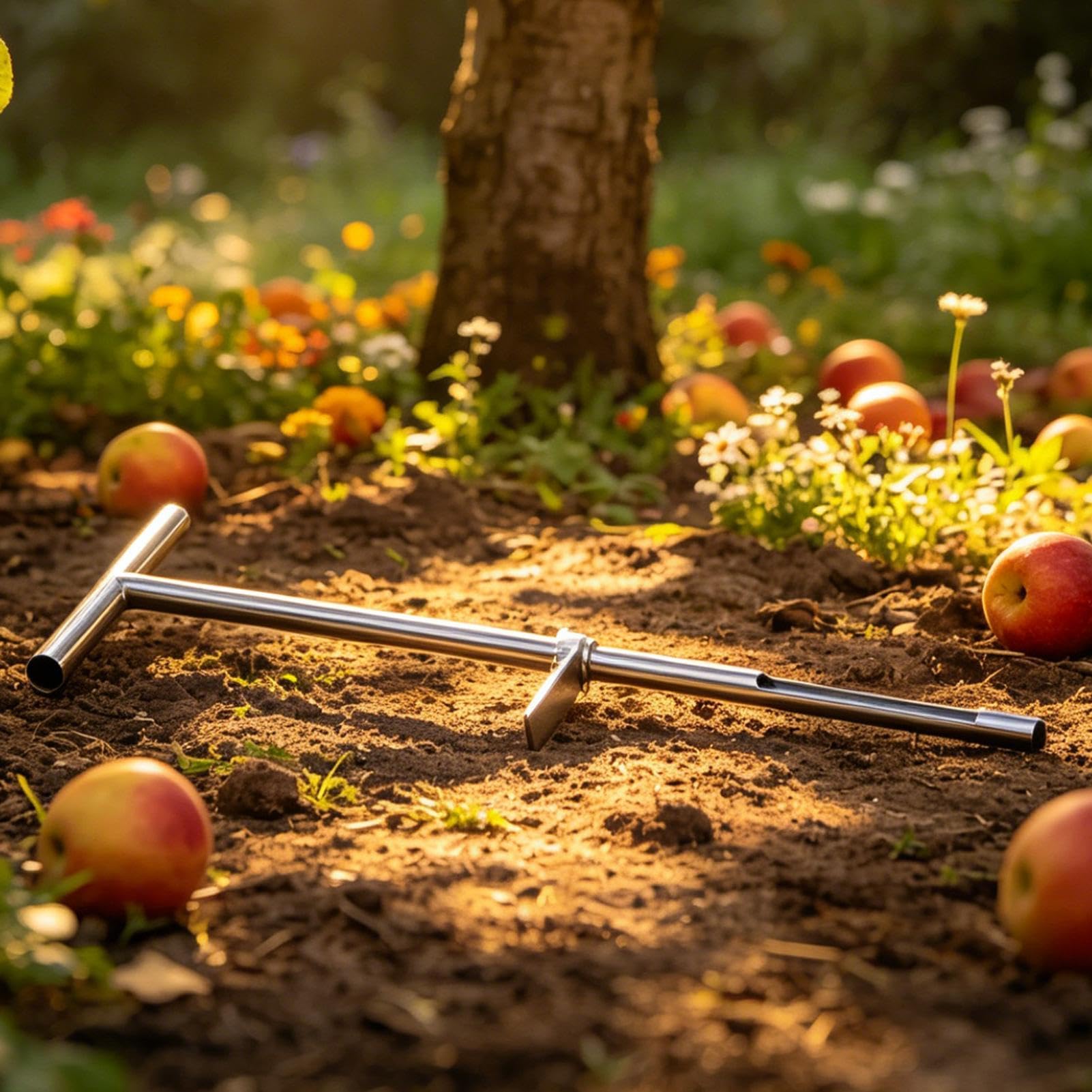 Sonda con asta per terreno Carotatore Ergonomico Strumento Per Estrazione | Sonda Con Manico A T per Prato Giardino Fattoria Cortile Frutteto Giardinieri Domestici Paesaggisti Professionist