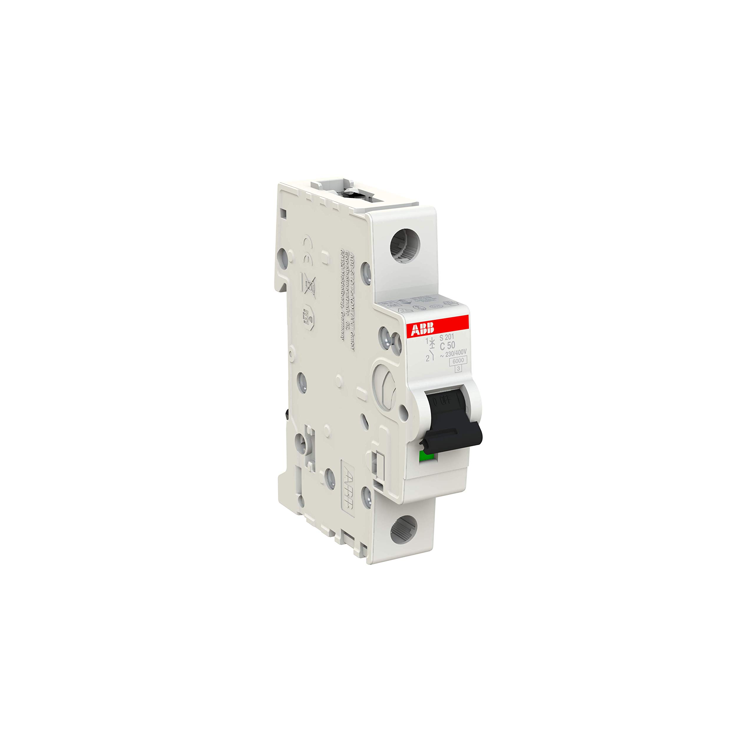ABB Interruttore automatico 6kA 50A C 1p S201-C50