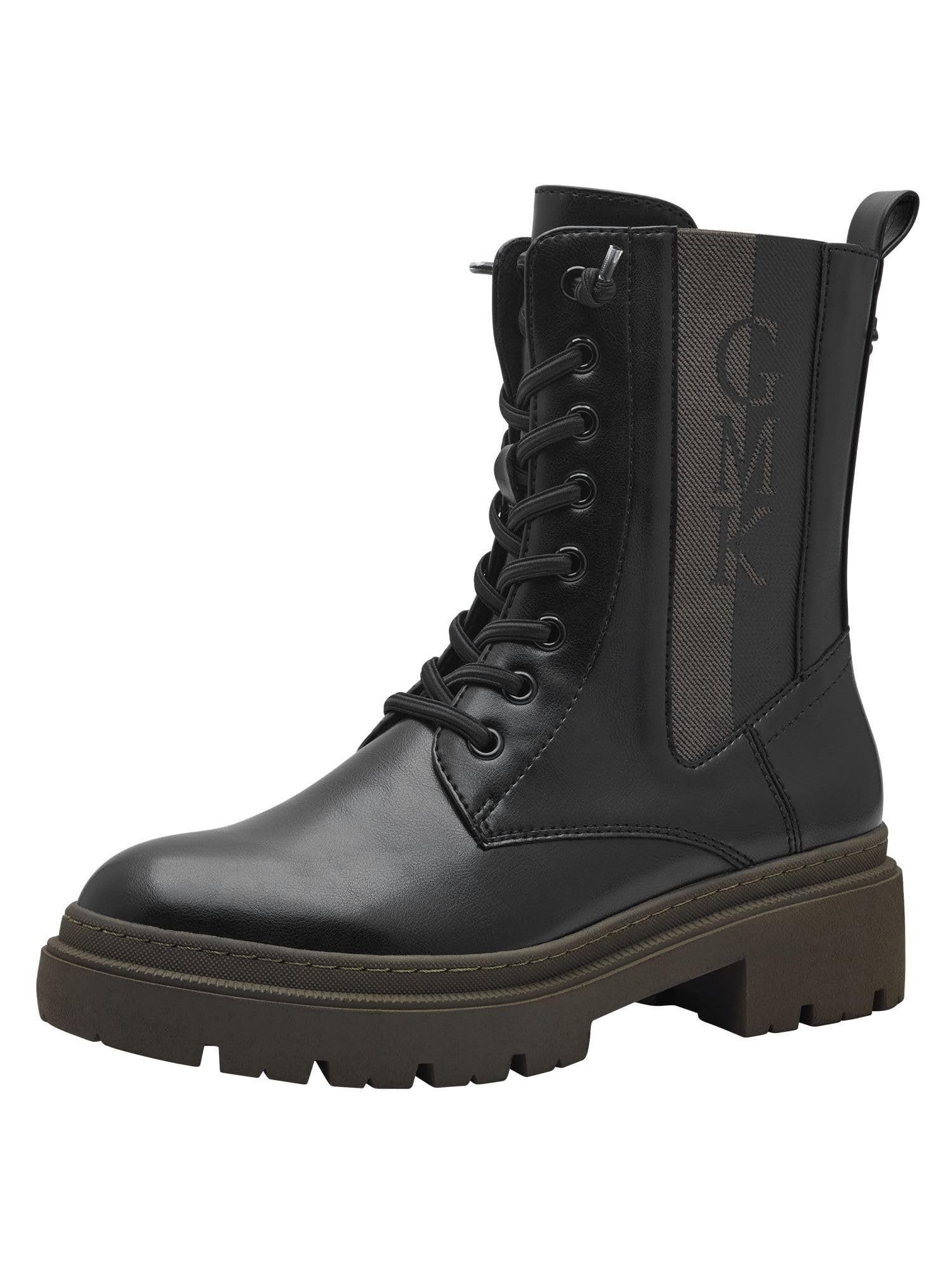 MARCO TOZZI by Guido Maria Kretschmer Damen Stiefeletten zum Schnüren mit Plateau mit Reißverschluss