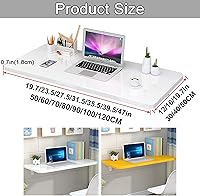 Vista 2 de Mesa plegable para montar en la pared, mesa de trabajo plegable, mesa plegable resistente y estable para lavandería, bar en casa, cocina y comedor