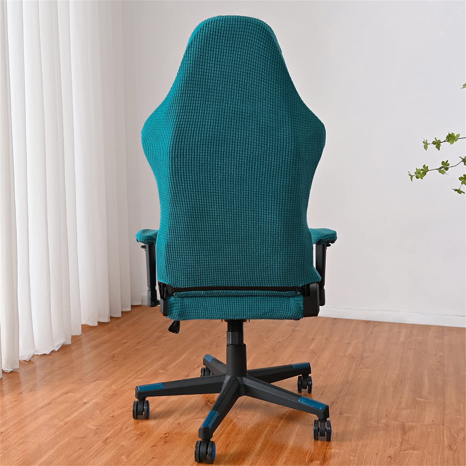 Funda protectora para silla de oficina giratoria de 4 piezas