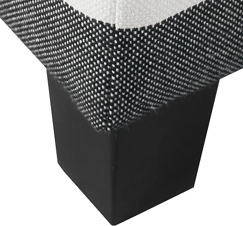 Miniatura 115 de HomePop Decoración del hogar | K7342-F2236 | Otomana clásica cuadrada de almacenamiento con tapa abatible | Otomana con almacenamiento para sala de