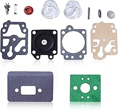 Adefol Carburetor Repair Kit for Honda GX25 GX35 HHT35 HHT35S FG110 Lawnmower, Repair Kit with Carburetor Gasket, Silencer Gasket, Replacement for ZAMA GND-83