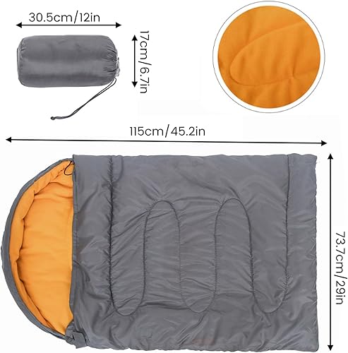 Miniatura 6 de Dog Sleeping Bag 45x29in Warm Soft Cat Sleeping Bag Portable Covered Dog Bed for Indoor Outdoor Covered Bed