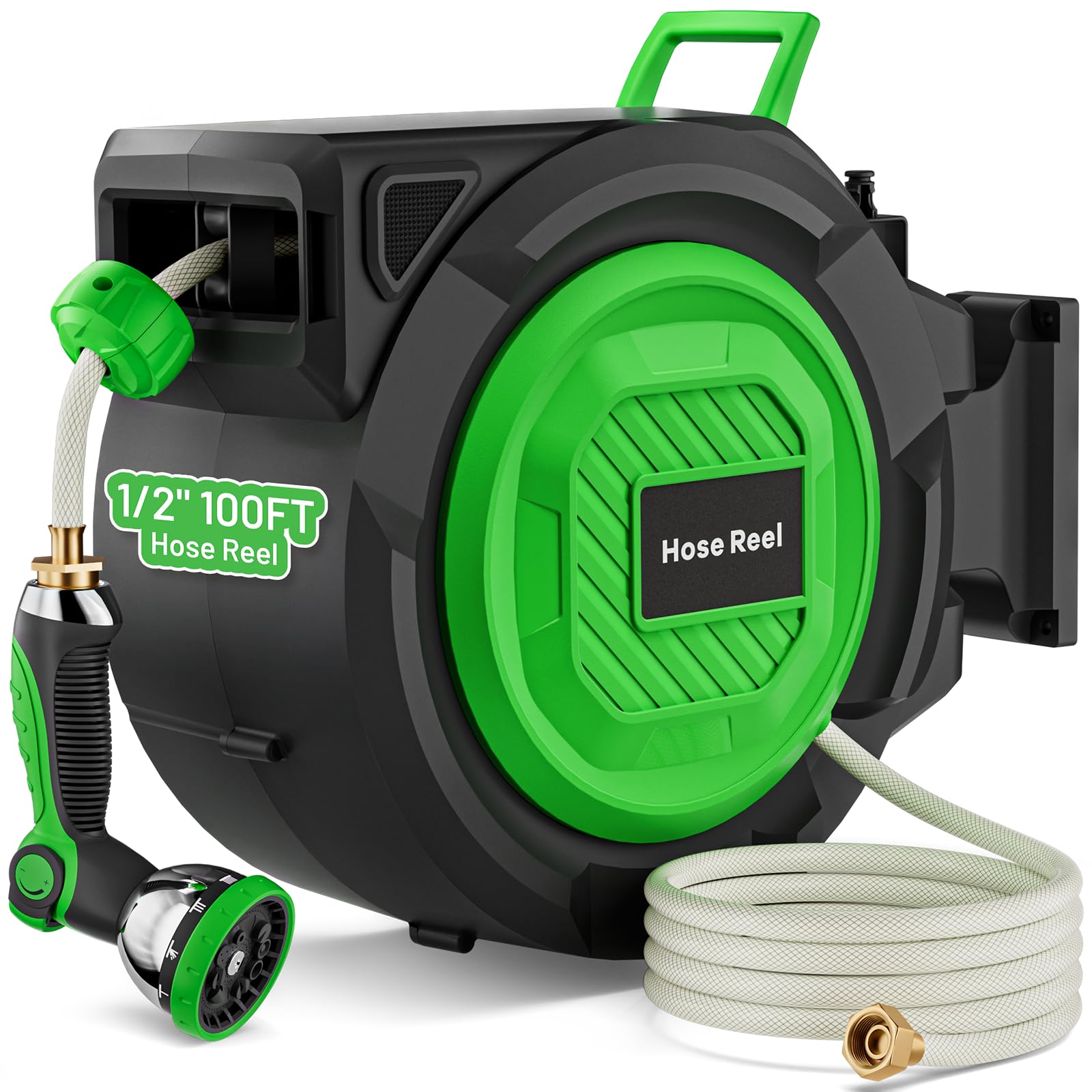 40% Off Hainan Retractable Garden Hose Reel 100ft - Image 1
