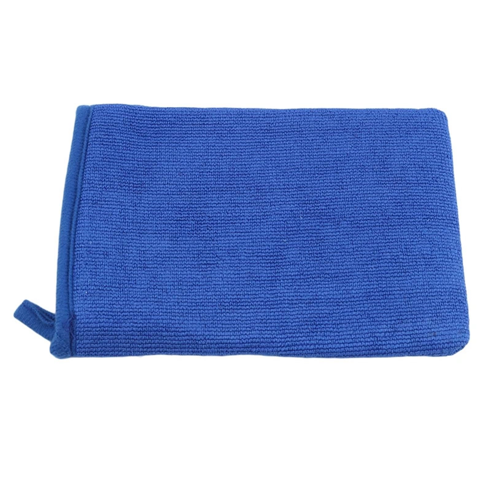 Tonhandschuh, Saubere Schwämme, Tücher, Bürsten | Autowaschhandschuh, Autopflege, Reinigungstuch, Tuch, Polierstange(Blue)