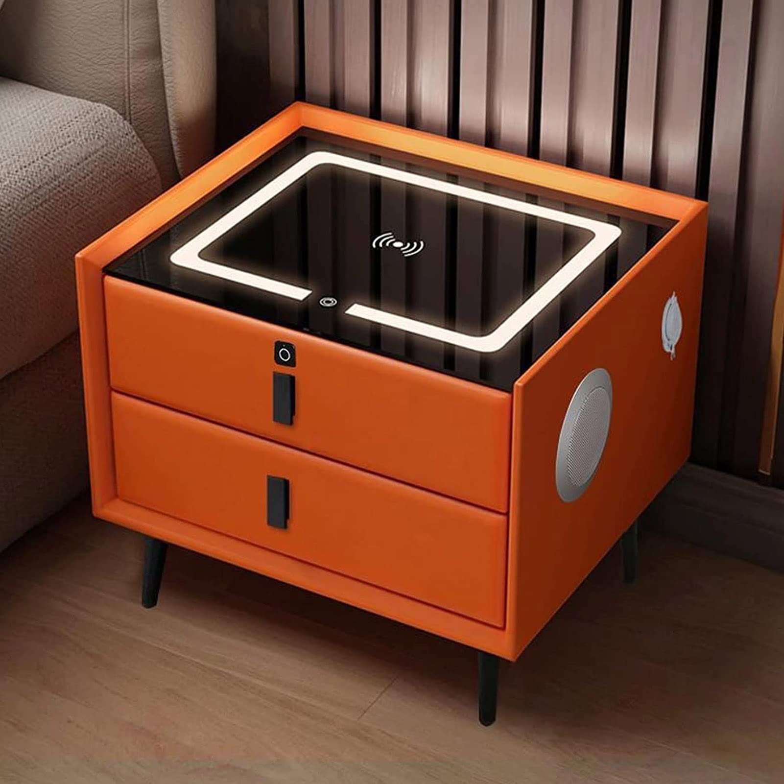 Table de chevet sécurisée pour protéger vos objets de chambre