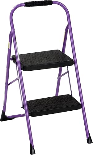 Miniatura 39 de Cosco 11408PBL1E Taburete plegable de tres escalones grandes con empuñadura de goma, platino y OXO Good Grips - Ensaladera grande