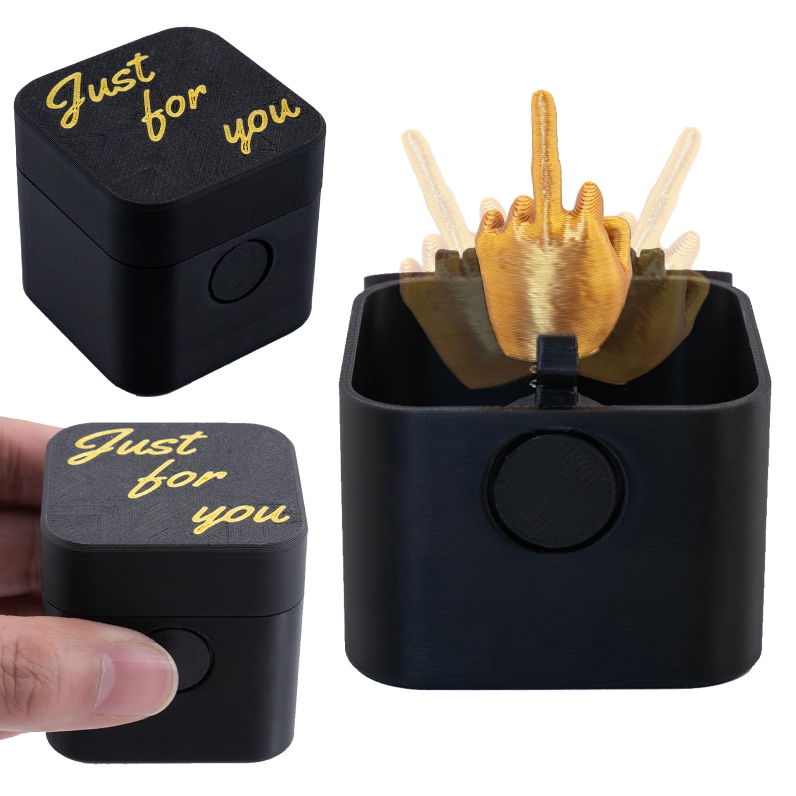 Amazon.com: Yopcuvi Middle Finger Prank Box - Funny Gag Gift for