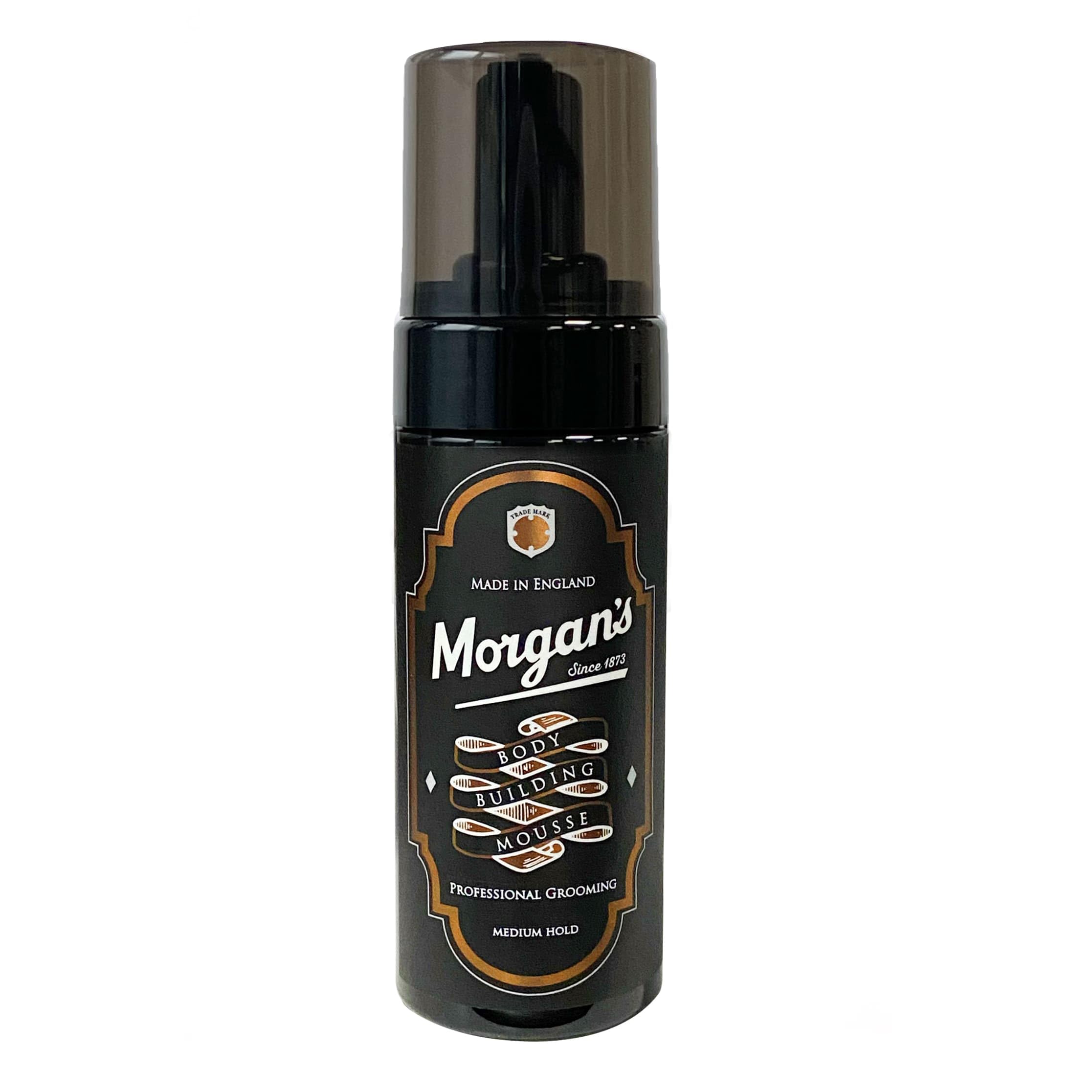 Morgan's Pomade Body Building Mousse, Medium Hold Hair Styling Mousse, Adds Volume and Texture, Suitable for Wavy and Curly Hair 150ml