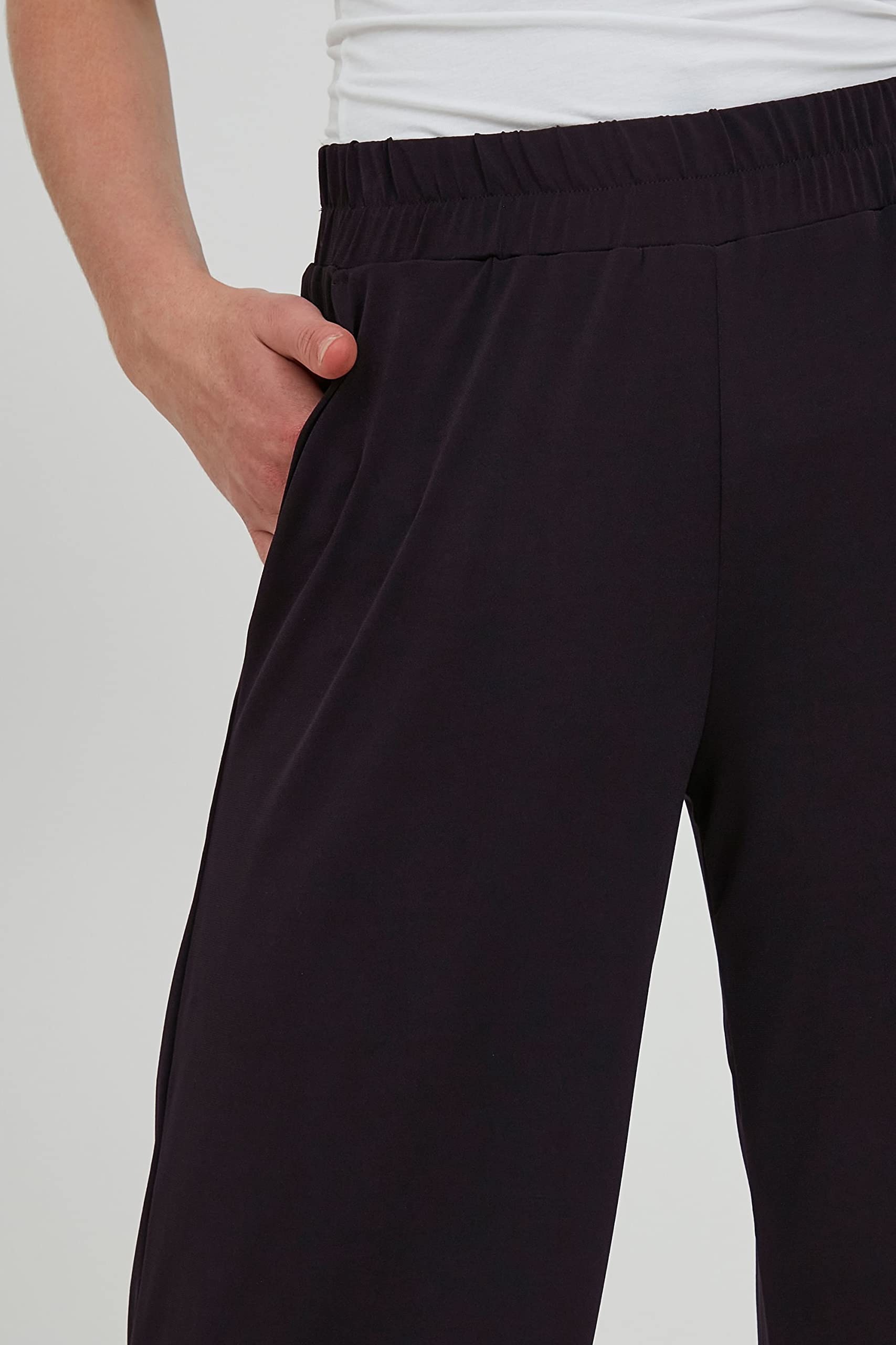 ICHI IHLIMA PA Damen Culotte Hose Stoffhose mit Stretch
