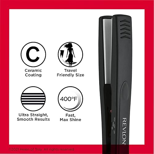 Miniatura 5 de Plancha para cabello de crámica de tamaño medio Revlon Rvst2043