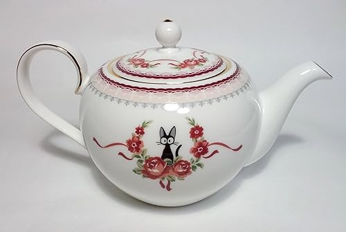 'Noritake Kiki's Delivery Service JIJI - Tetera rosa de Japón