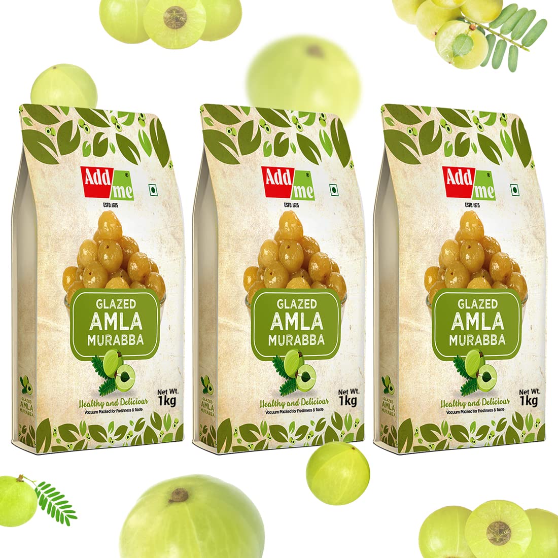 Add me Dry Amla Murabba 3 X 1Kg Fine Quality, Without Syrup Vacuum Pack Immunity boosters (1 Kg X 3) (B0863WY196) Amazon Price History, Amazon Price Tracker