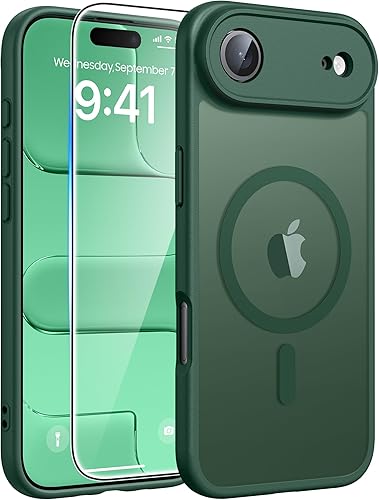 Miniatura 121 de FNTCASE Funda para iPhone Air: [Compatible con Magsafe] Fundas translúcidas mate con [protección completa de la cámara] [protector de pantalla]