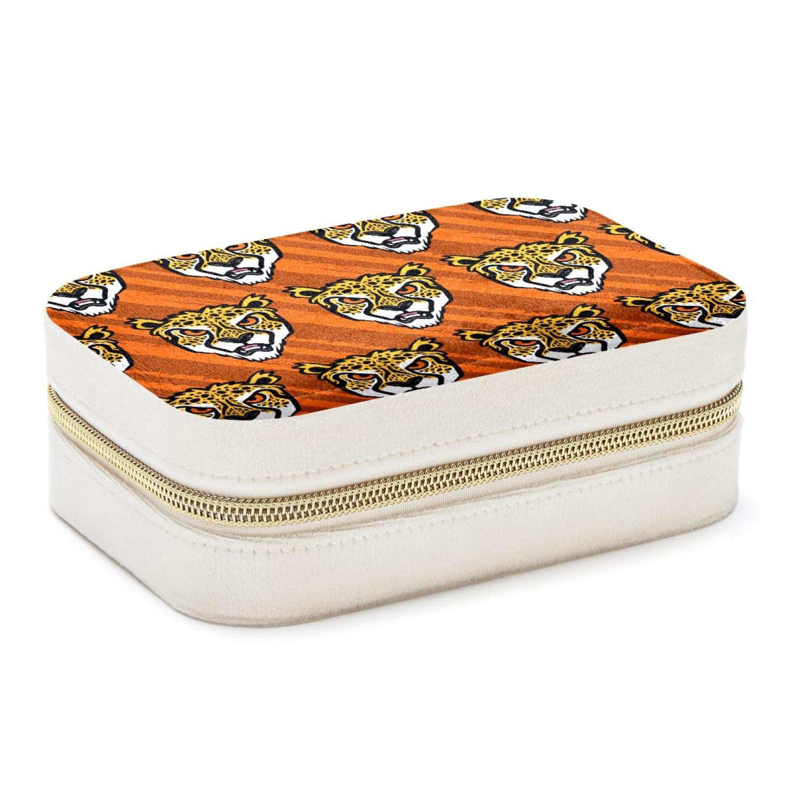 Boîte à bijoux portable anti-nœuds avec compartiments bagues