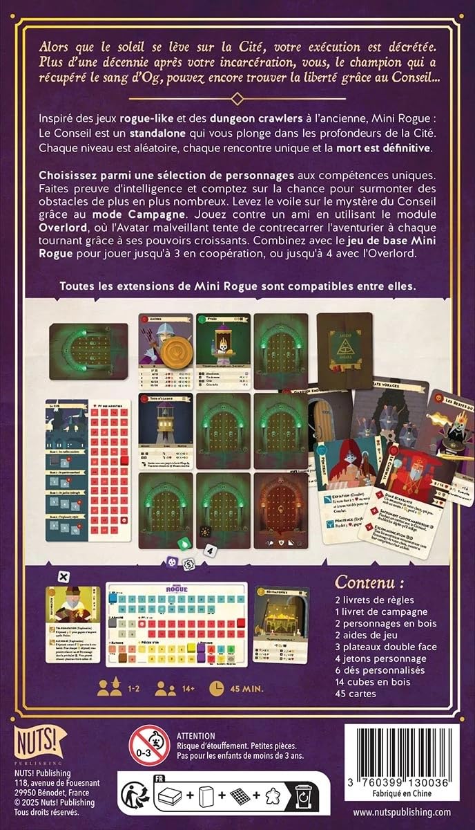 Lot Mini Rogue en Français + 1 Decap Blumie | Conseil, Trone