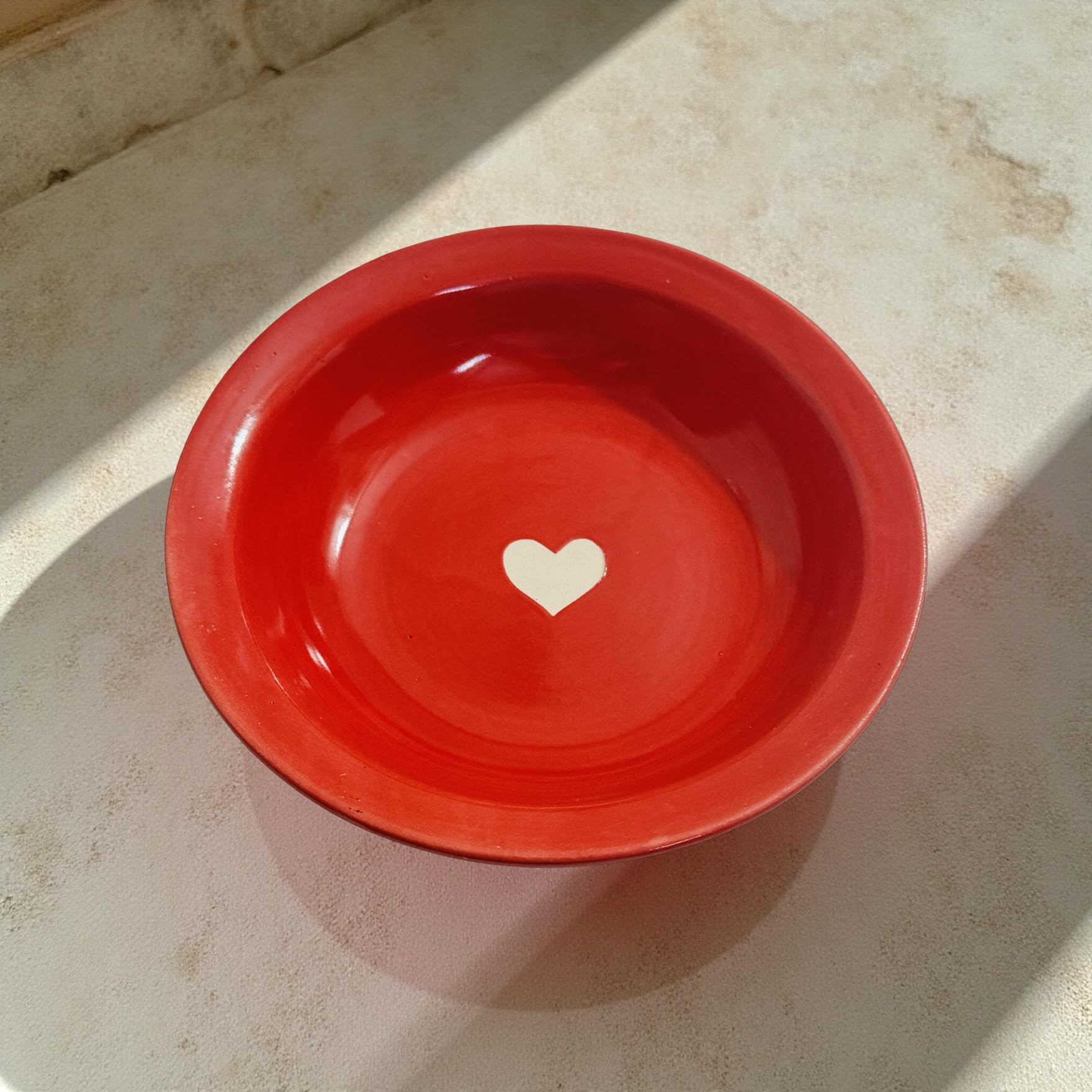 Blue Heart Ceramic Soup Plates - 2 Pack -27