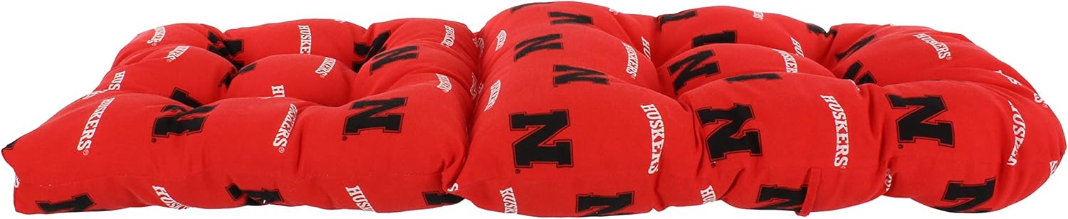 College Covers Everything Comfy Nebraska Cornhuskers Patio Adirondack Chair Cushion