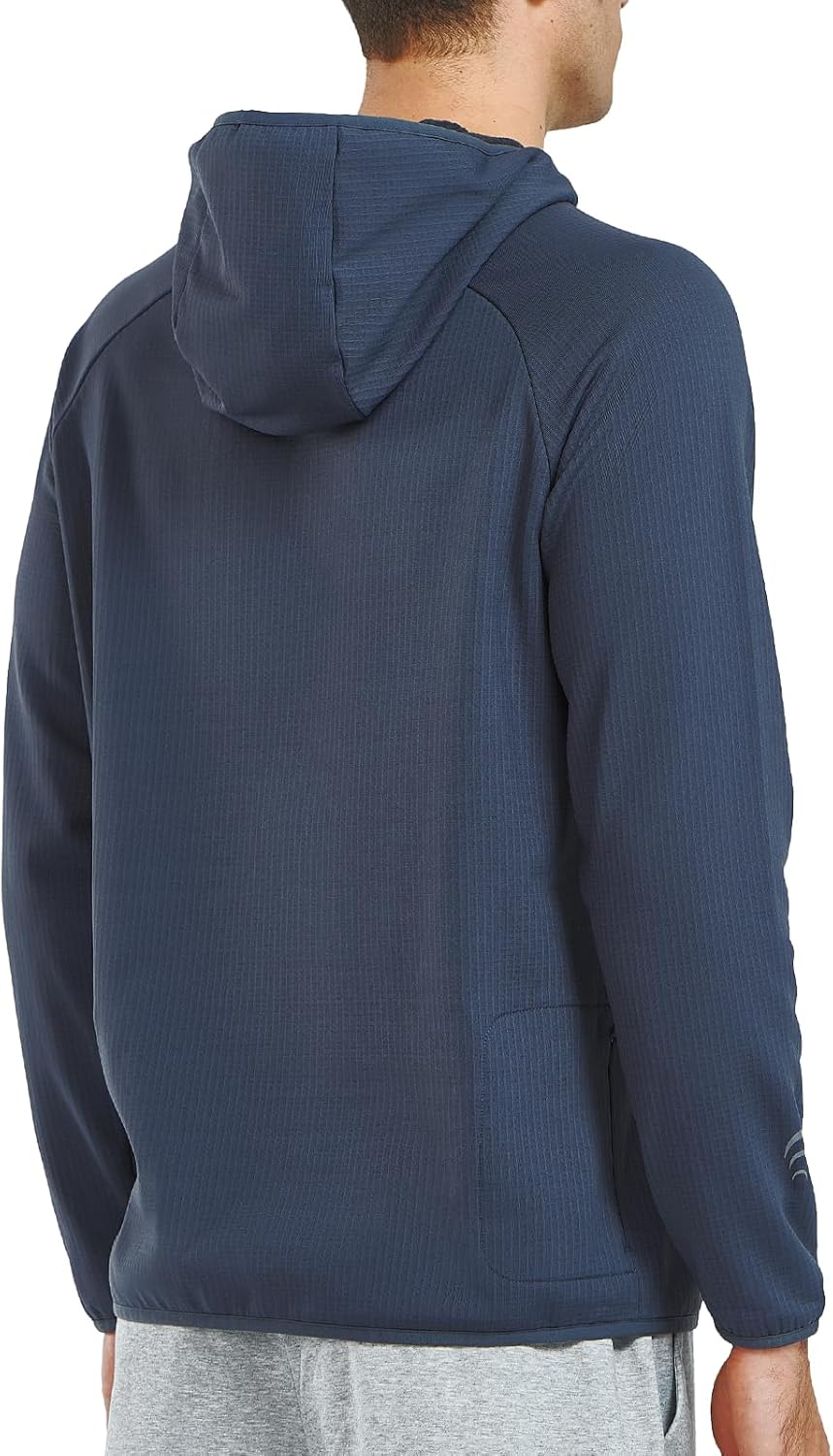 NORTHYARD Men's Running Hoodie Lightweight Fleece Workout Pullover Long Sleeve Cold Weather Hooded Sweatshirts Athletic Gym - Image 4