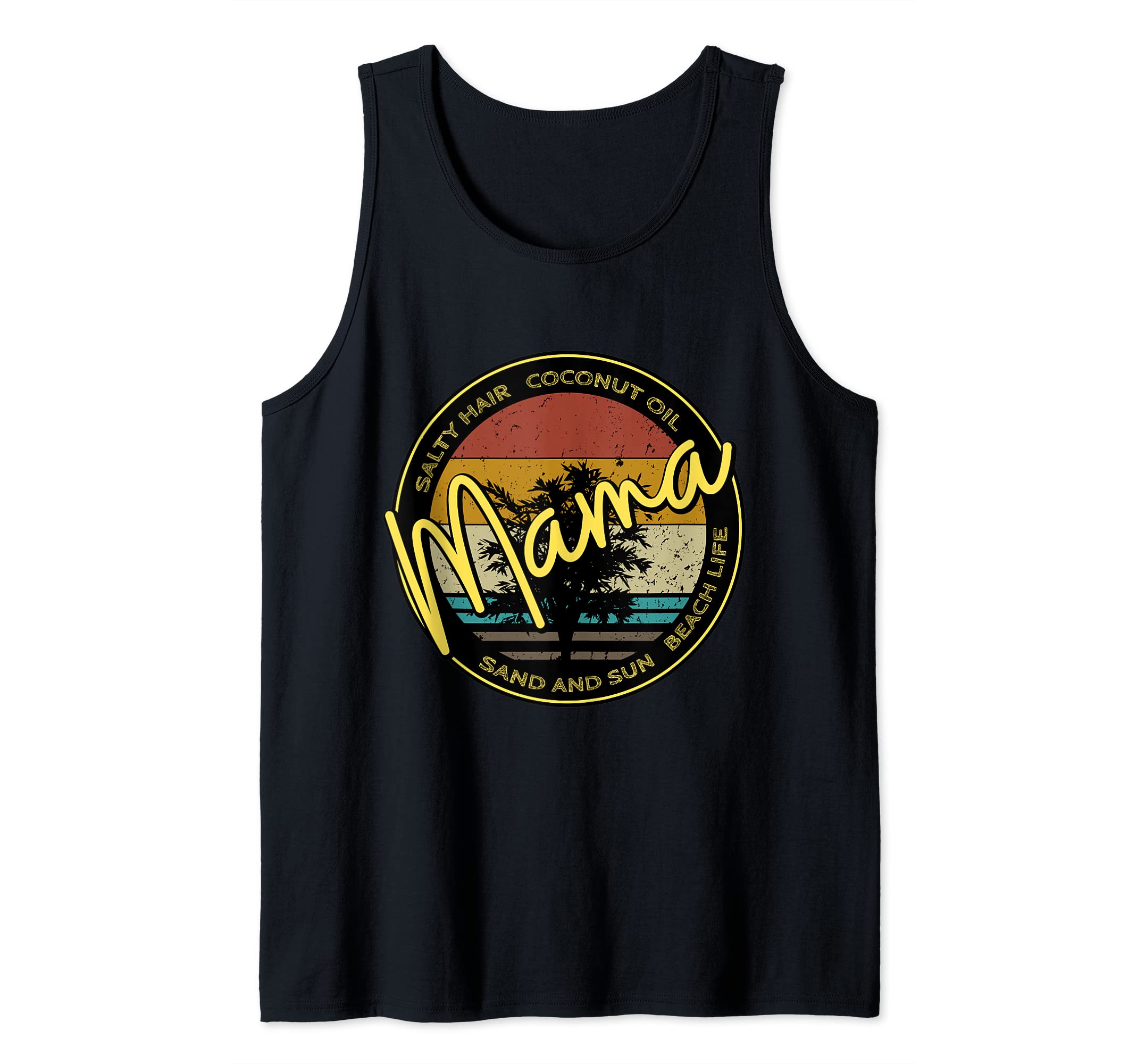 Salty Hair Coconut Oil Sans And Sun Beach Life Mama Tank Top
