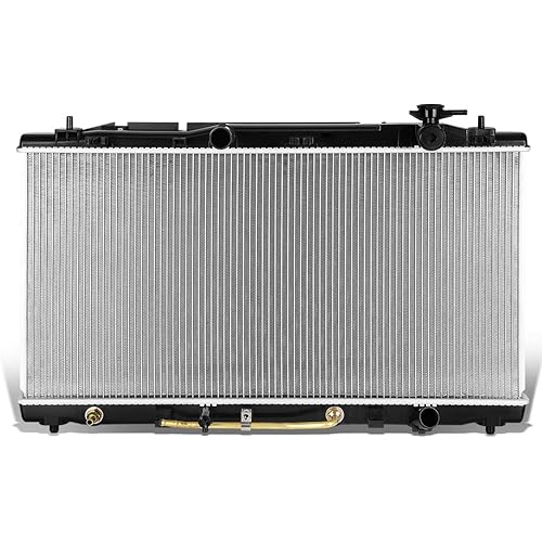 DNA MOTORING OEM-RA-2919 OE Style Aluminum Cooling Radiator Replacement 07-12 Lexus ES350 / 09-16 Venza / 05-12 Avalon AT, 30-3/16" W X 15-3/4" H X 15/16" D, 1-3/8" Inlet, 1-3/8" Outlet
