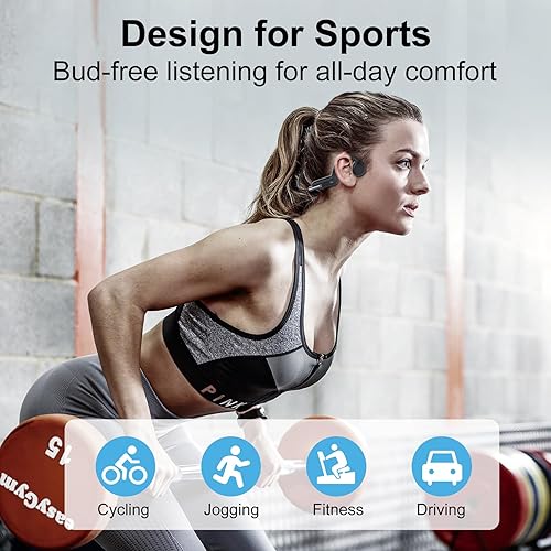 Miniatura 4 de HIFI WALKER Reproductor de MP3 impermeable Auriculares de natación subacuática IPX8 Impermeable 32G Reproductor de música, Bluetooth 5.3 Auriculares