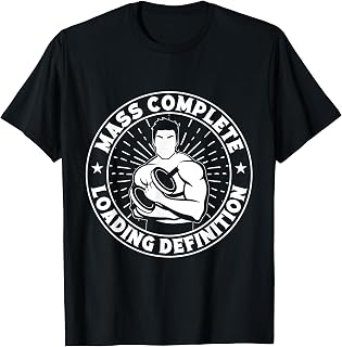 Powerlifting Bodybuilder Loading Definition Gym T-Shirt