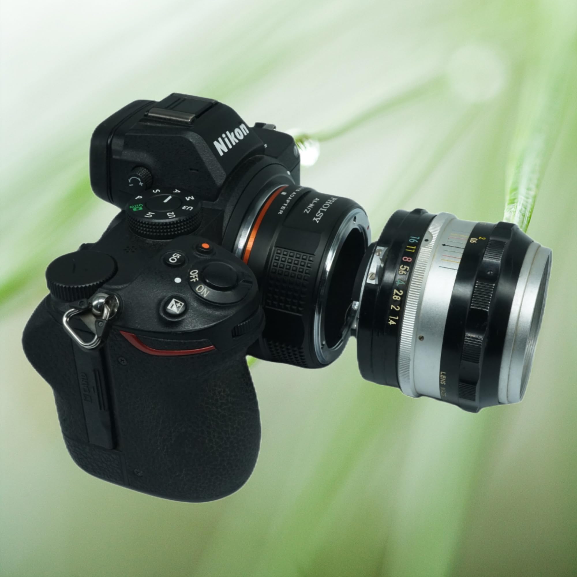 PHOLSY FTZ Lens Mount Adapter Manual Focus: Compatible with Nikon F Lens to Nikon Z Camera Body - Image 4