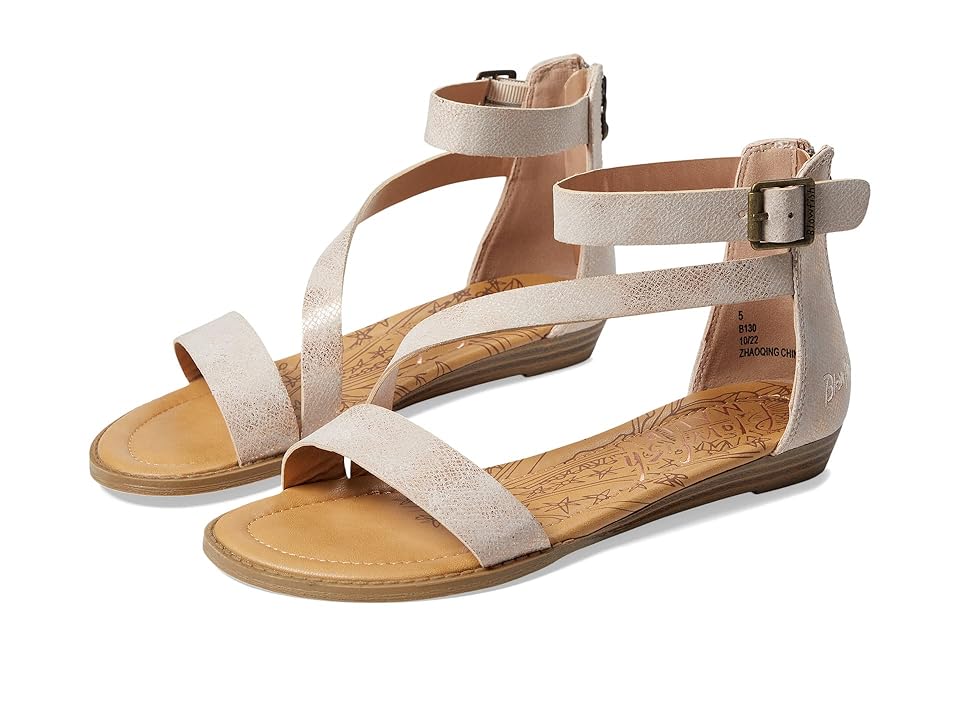 Blowfish Malibu Kids Burin-K (Little Kid/Big Kid) (Rose Gold Roller Reptile) Girl's Shoes INTERNATIONAL SHIPPING