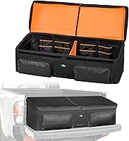 JOYTUTUS Truck Bed Cargo Organizer Bag - Slide-Out Storage for Groceries, Golf Clubs, Camping Gear Fits Tacoma Tundra Silverado