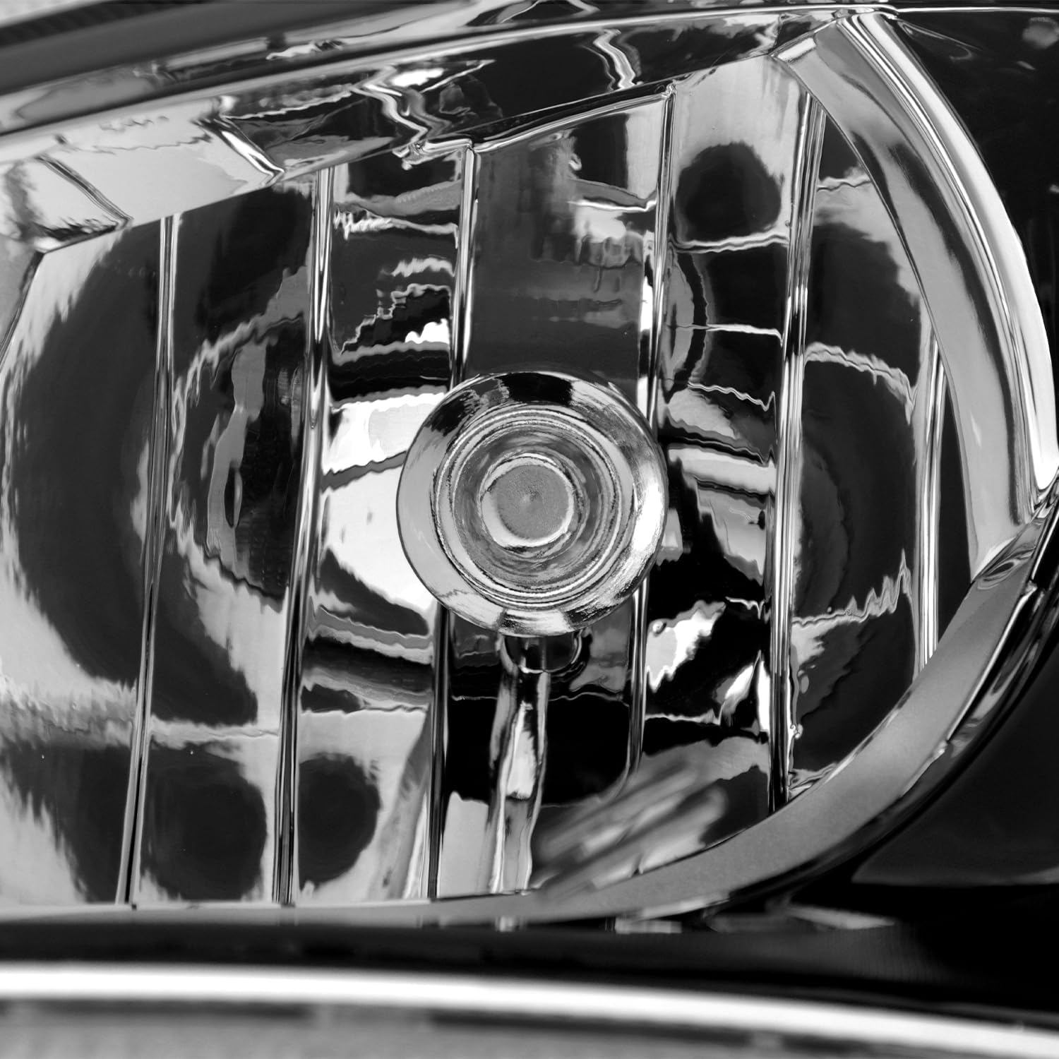 AKKON - Fit 2017 2018 2019 2020 Chrysler Pacifica 17-20 Halogen Type w/Low Quad Lamp Chrome Trim Headlight Headlamp OE Style Driver - Passenger Assembly