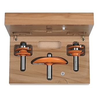 CMT 800.514.11 3-Piece Standard Kitchen Set in Hardwood Case, 1/2