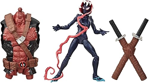 Miniatura 2 de Marvel Hasbro Legends Series Venom - Figura de acción coleccionable de 6 pulgadas, juguete, Ghost-Spider, diseño premium, negro
