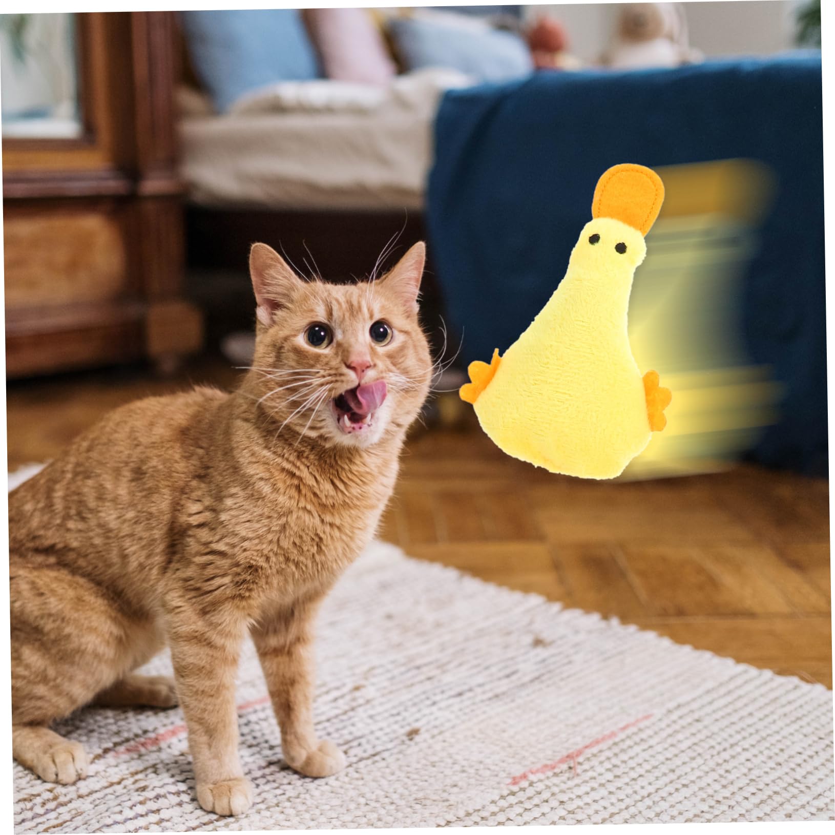 SUPVOX 20pièces Jouets Peluche pour Chats avec Cataire Jouets Amusants pour Intérieur Accessoires pour Animaux De Compagnie