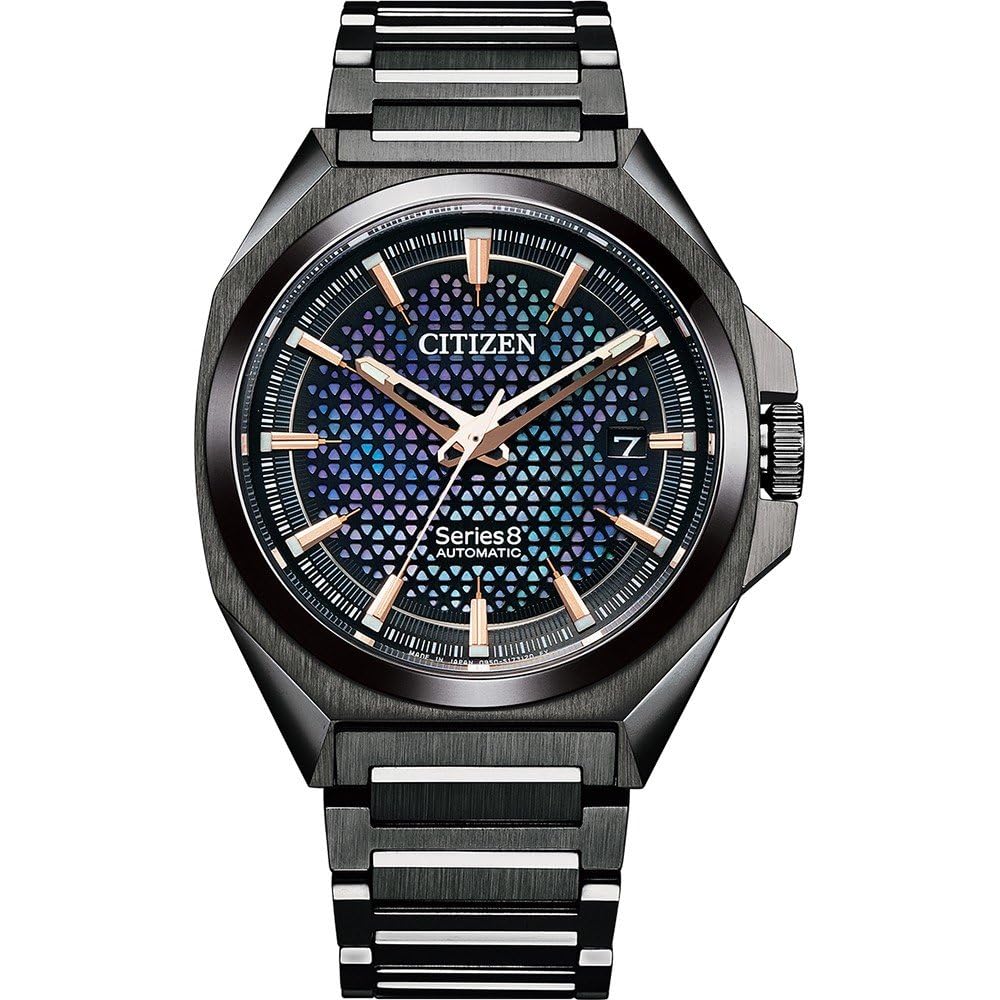 Citizen Automatic Watch NA1015-81Z, czarny, bransoletka