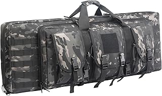 Gun Bags Double Gun Case Tactical Rifle Bag with Magazine Pouch 38/42inch - Generic