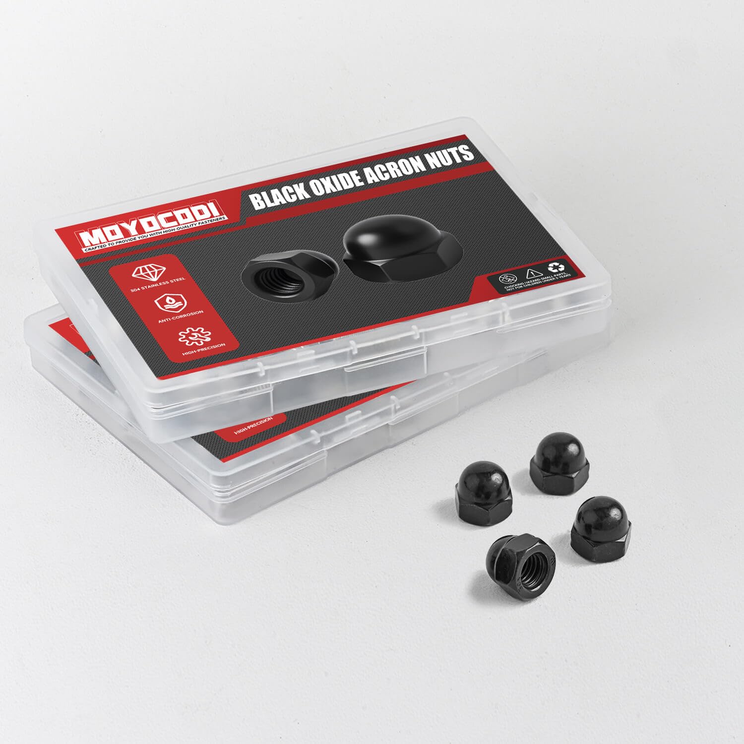Stainless Steel Acorn Nuts - 20 Pack 3/8-16 -3 Stainless Steel Acorn Nuts - 20 Pack 3/8-16 -3