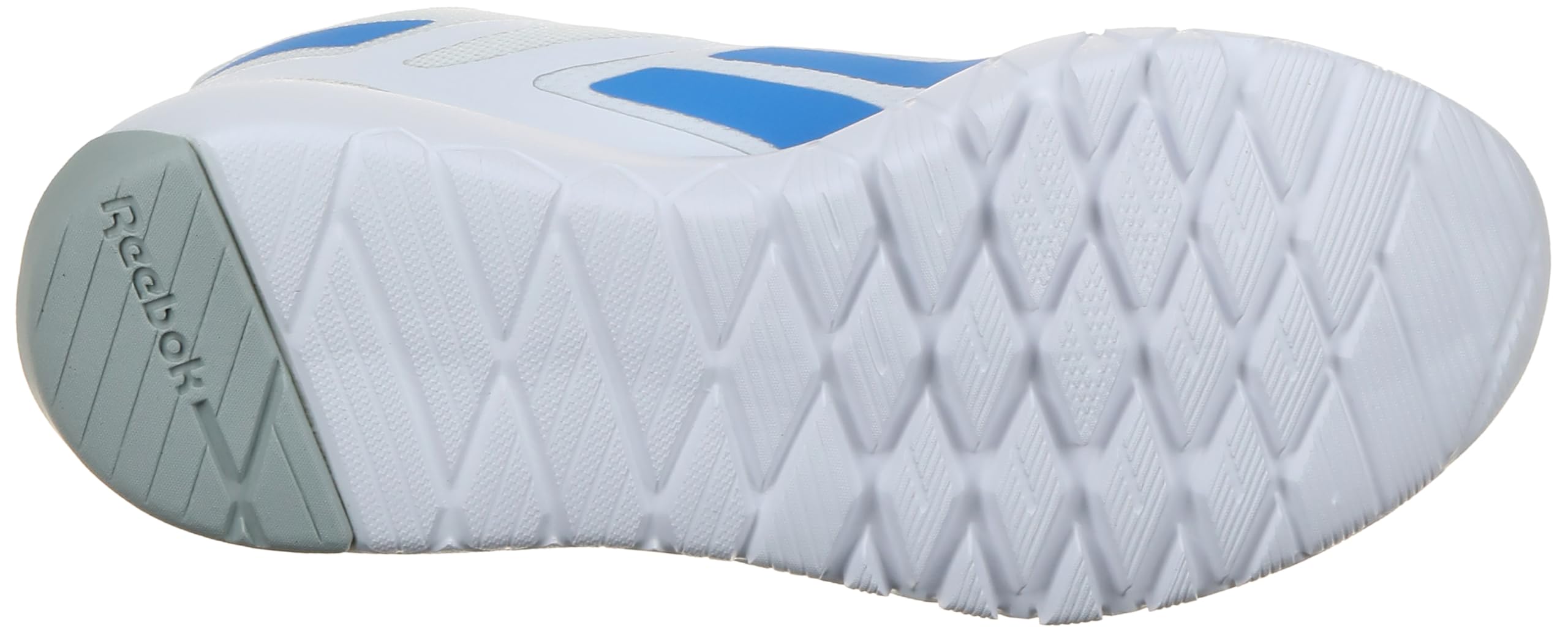 Reebok Herren FLEXAGON Force 4 Sneaker,Footwear White Kinetic Blue Digital Lime,40.5 EU – Ansicht 2