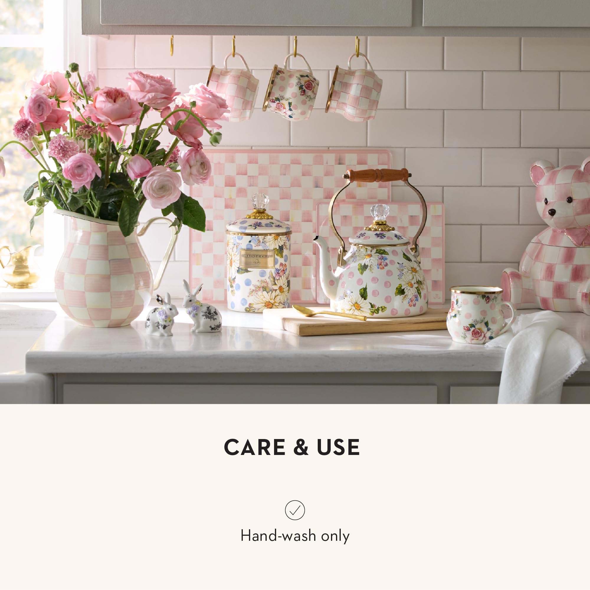 新作 マッケンジーチャイルズ 蝶 花柄　ソルト・ペッパー入れセット Amazon.com: MACKENZIE-CHILDS Bunny Salt and Pepper Shaker