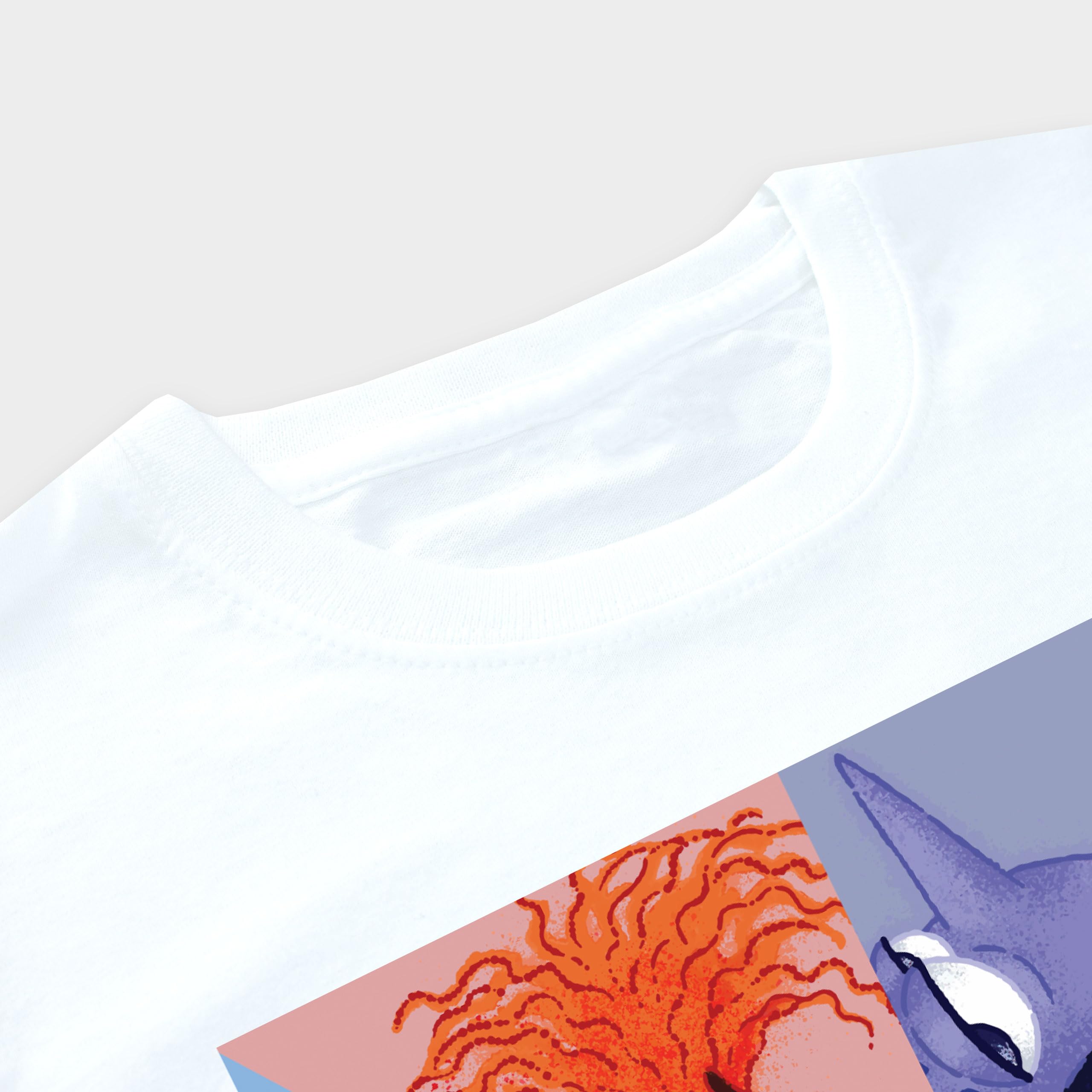 Disney Maglietta Magliette Manica Corta Bambino | Inside out t-Shirt | Bianco 11-12 Anni