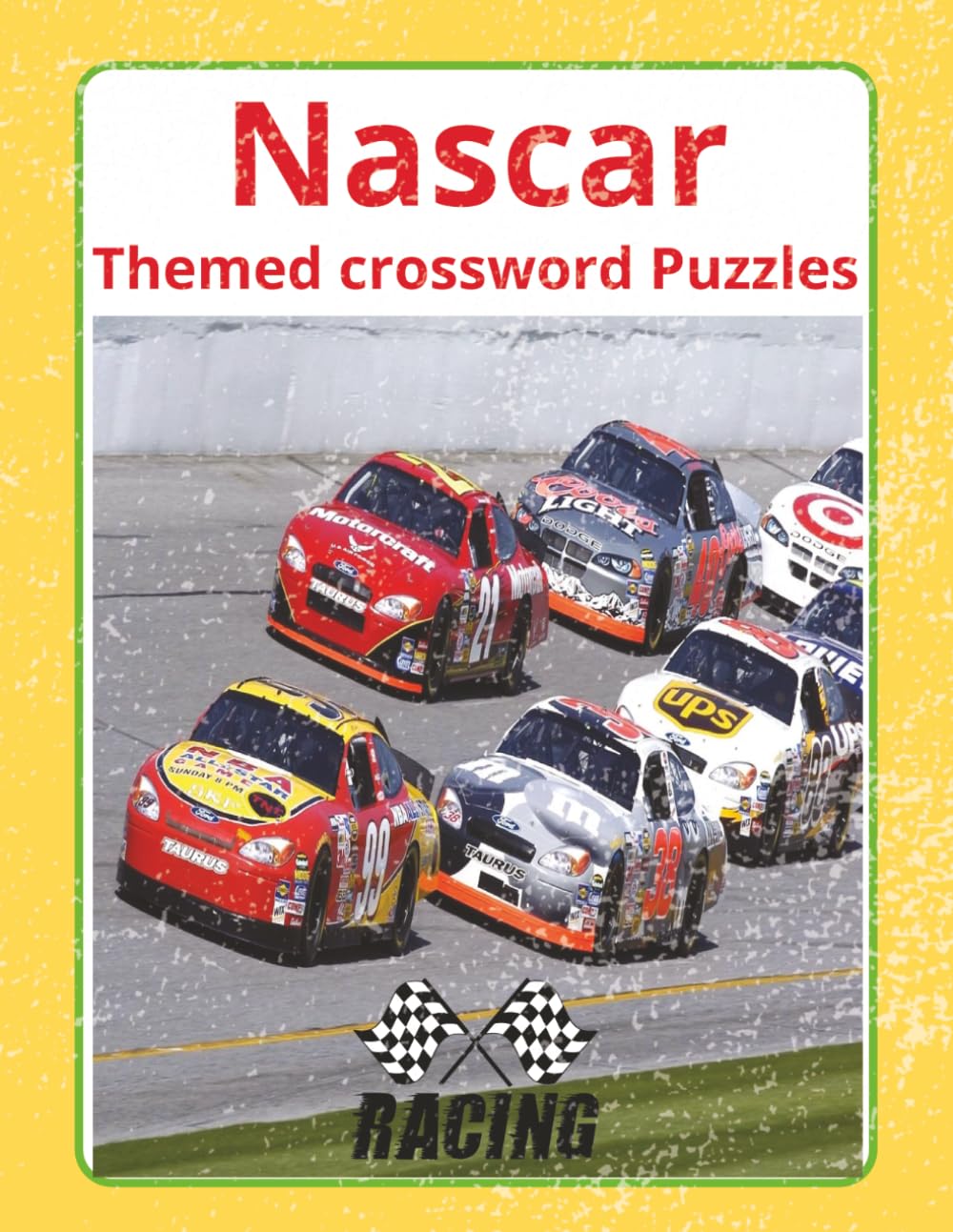 Racing Car Themed Crossword Puzzles: Car Crossword Puzzle Book for Adults, seniors and teens | entertainment for hours solving crosswords | 122 pages ... | gift for vacations, holiday or relaxation