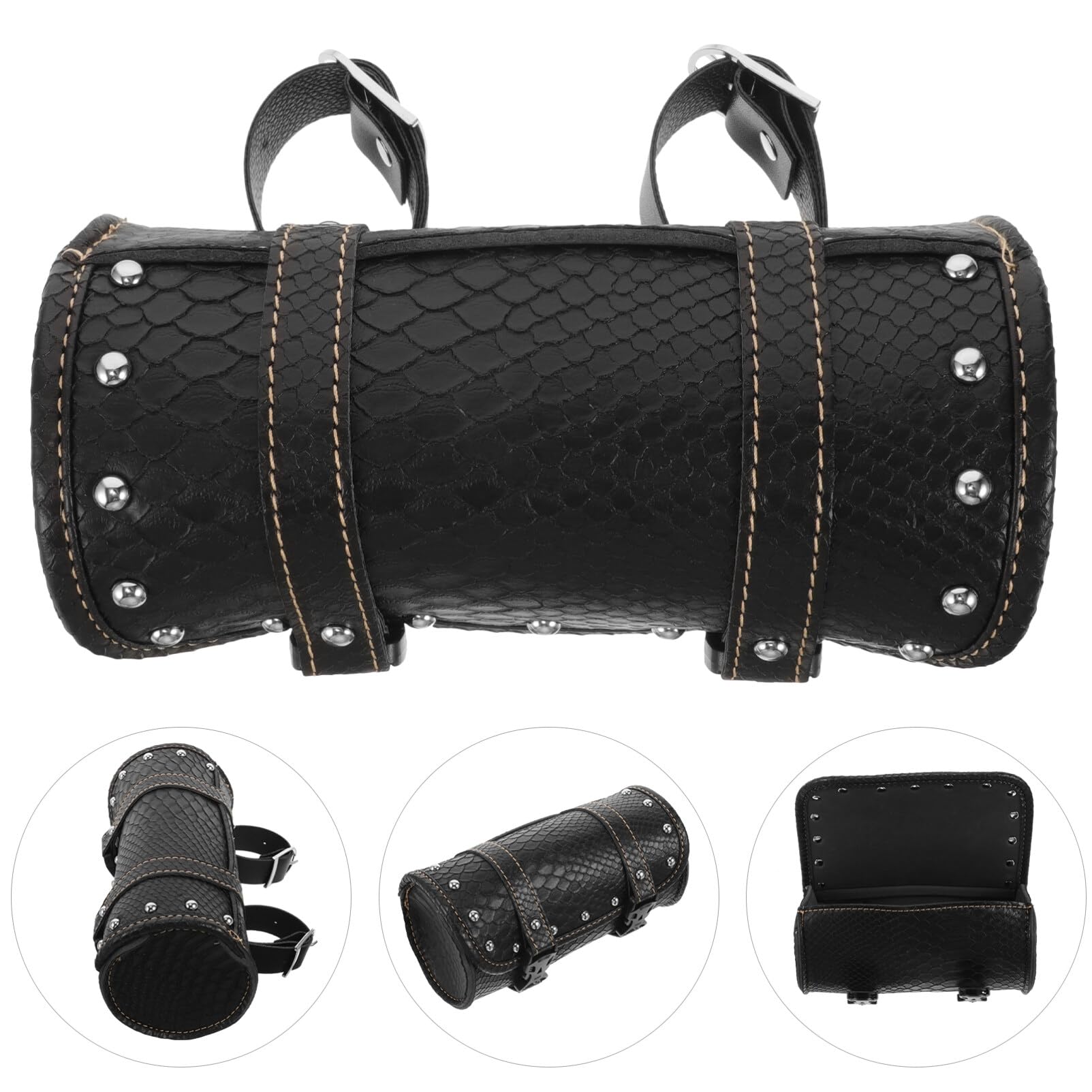 Amazon | Holibanna オートバイ ハンドルバー バッグ サドル