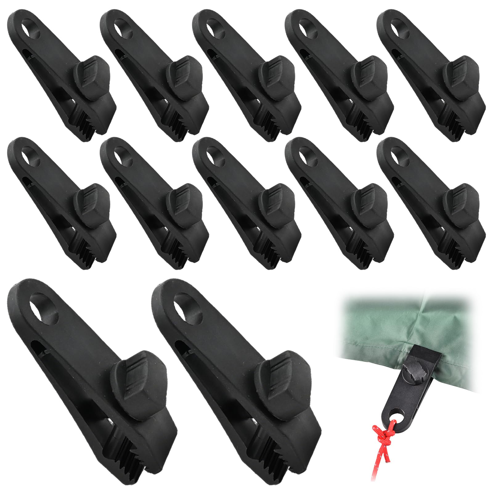 Tarp Tensioners - Tarp Tensioner - Tarp Clips - Tent Tarp Clips